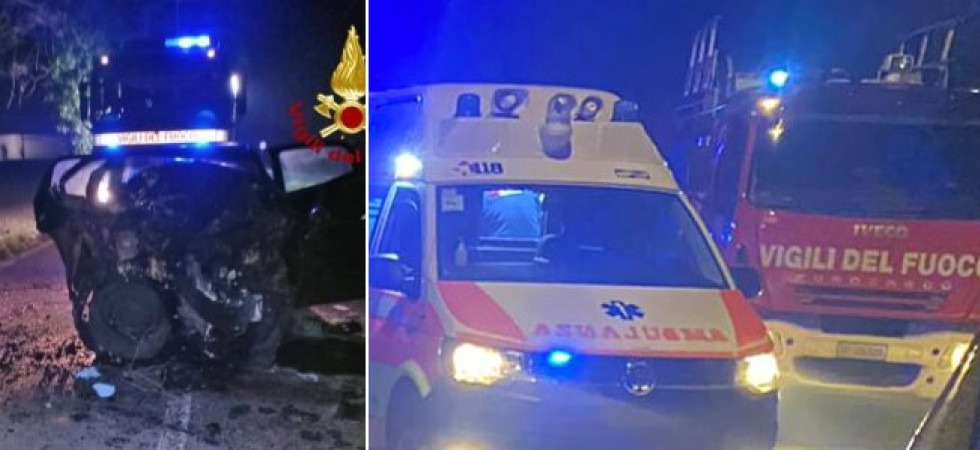 Tragico incidente nella notte, si schianta con l'auto contro un platano: è morto il 24enne Matteo Broccardo
